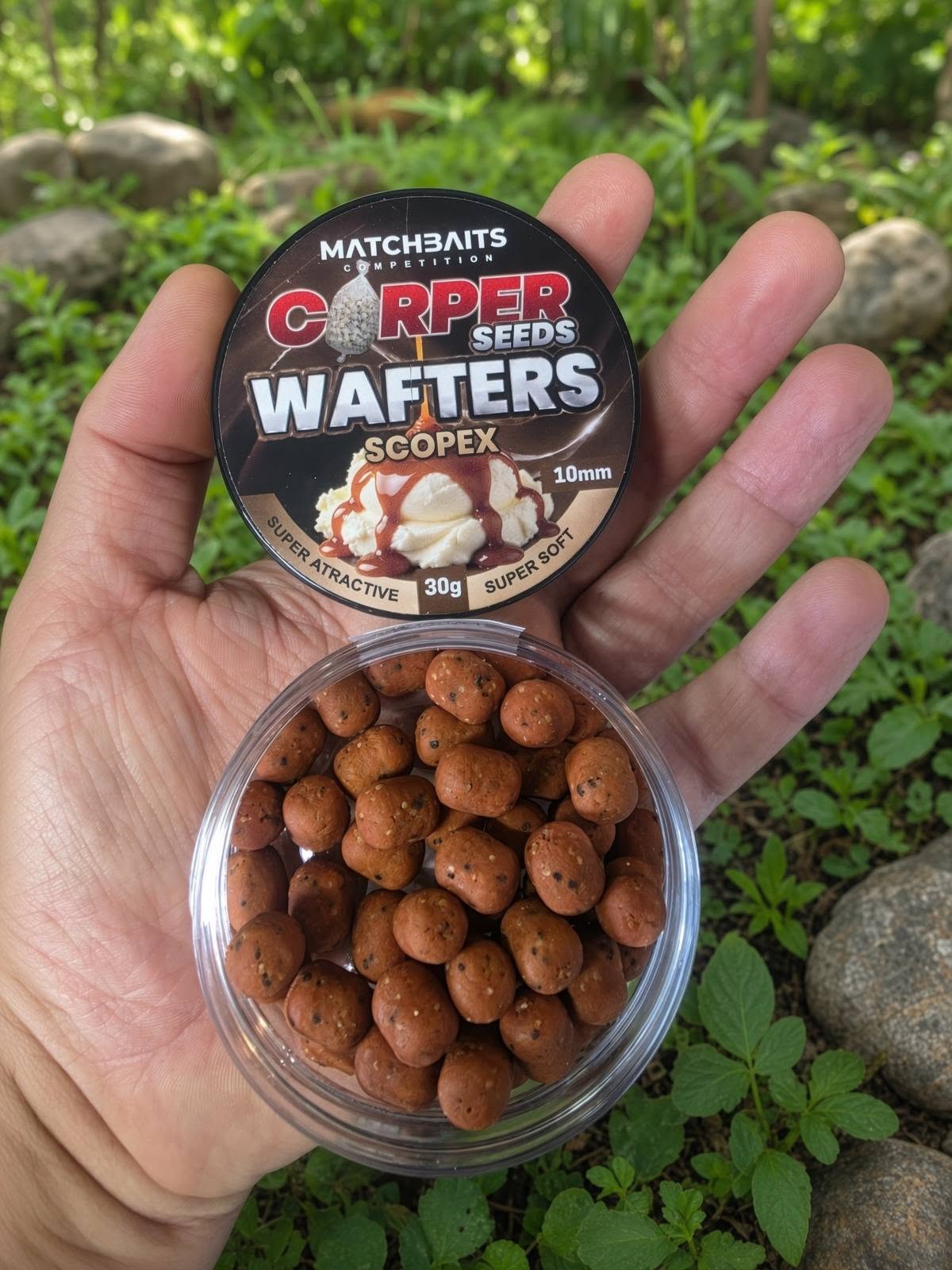 Match Baits Carper seeds Scopex Wafter 10mm