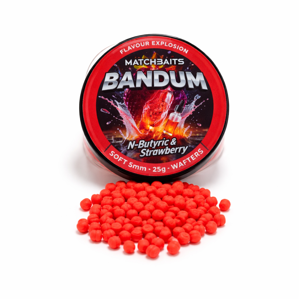 Match Baits Bandum N-Butric and Strawberry 5mm 25gr