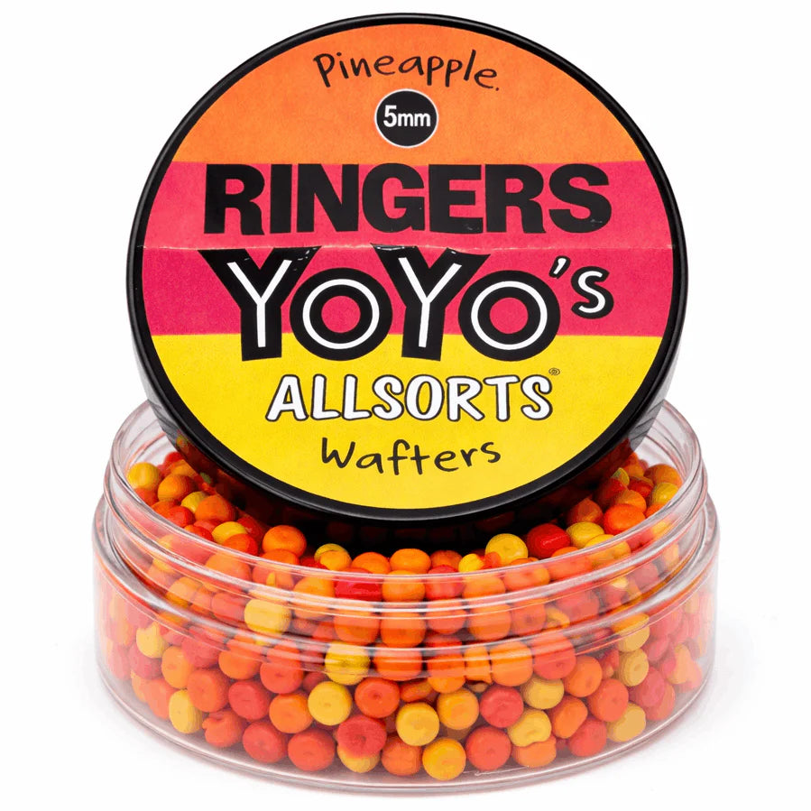 Ringers Yoyo’s Duo 5mm Wafters Allsorts 30gr