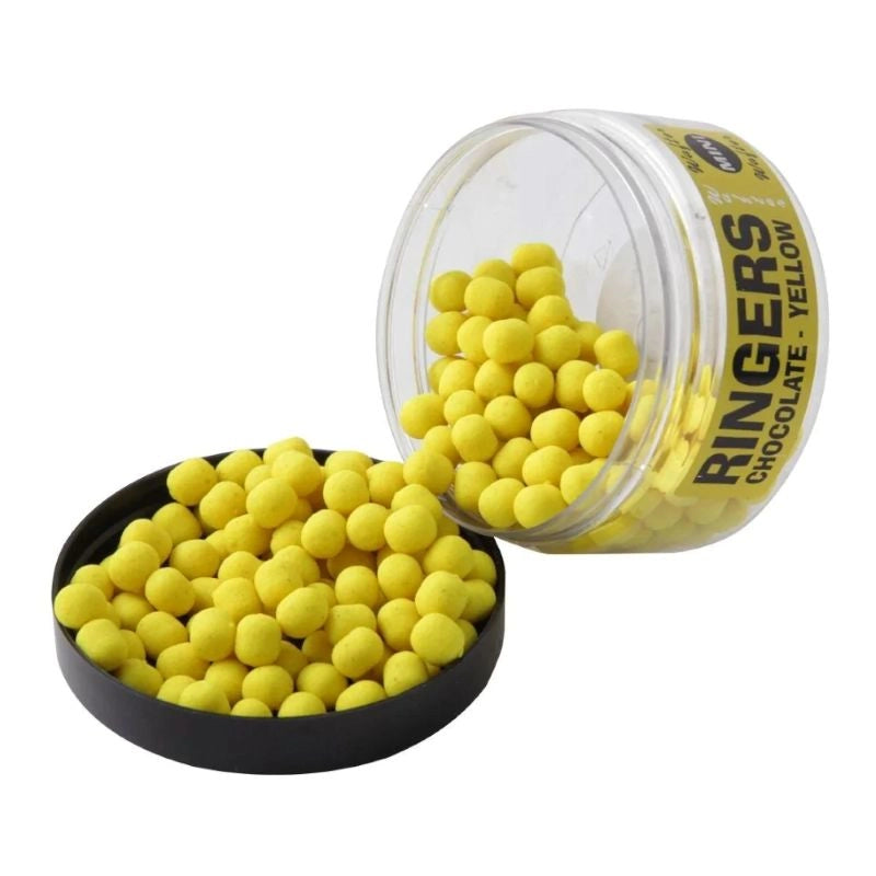 Ringers Chocolate Yellow Mini Wafters 4mm 50gr