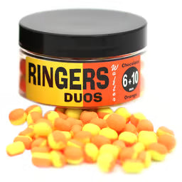 Ringer Duo Wafter Orange & Yellow 6mm 40gr