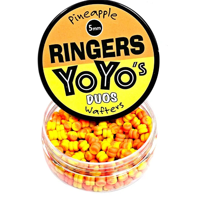Ringers Yoyo’s Duo 5mm Wafters Orange & Yellow 30gr